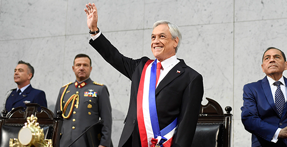 Pdte. Piñera entregó su primera cuenta pública