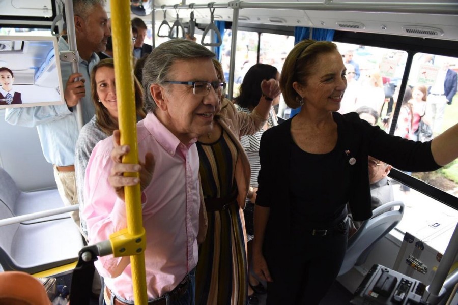 Bus eléctrico comunal Las Condes