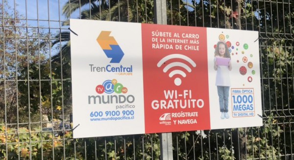 WiFi estaciones MetroTren Rancagua
