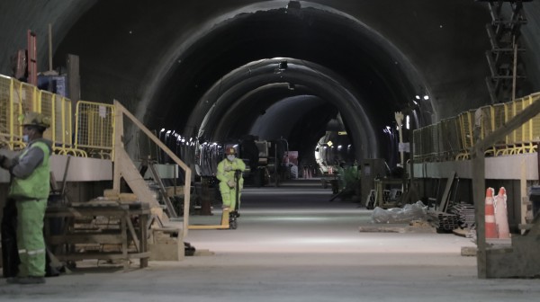 Túnel de extensión de Línea 3 de Metro hasta Quilicura