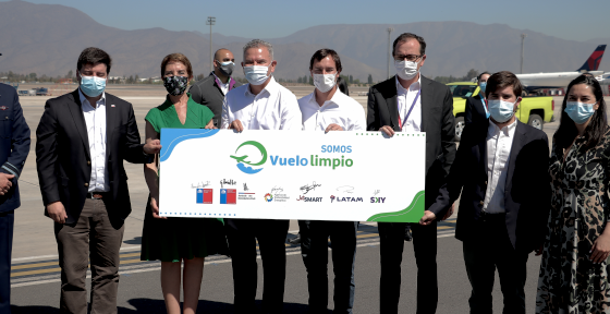Junto al Ministerio de Energía lanzamos Programa “Vuelo Limpio” para impulsar sostenibilidad junto a aerolíneas