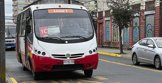 Dimos el vamos a la nueva zona de servicio que moderniza el sistema de buses de Osorno