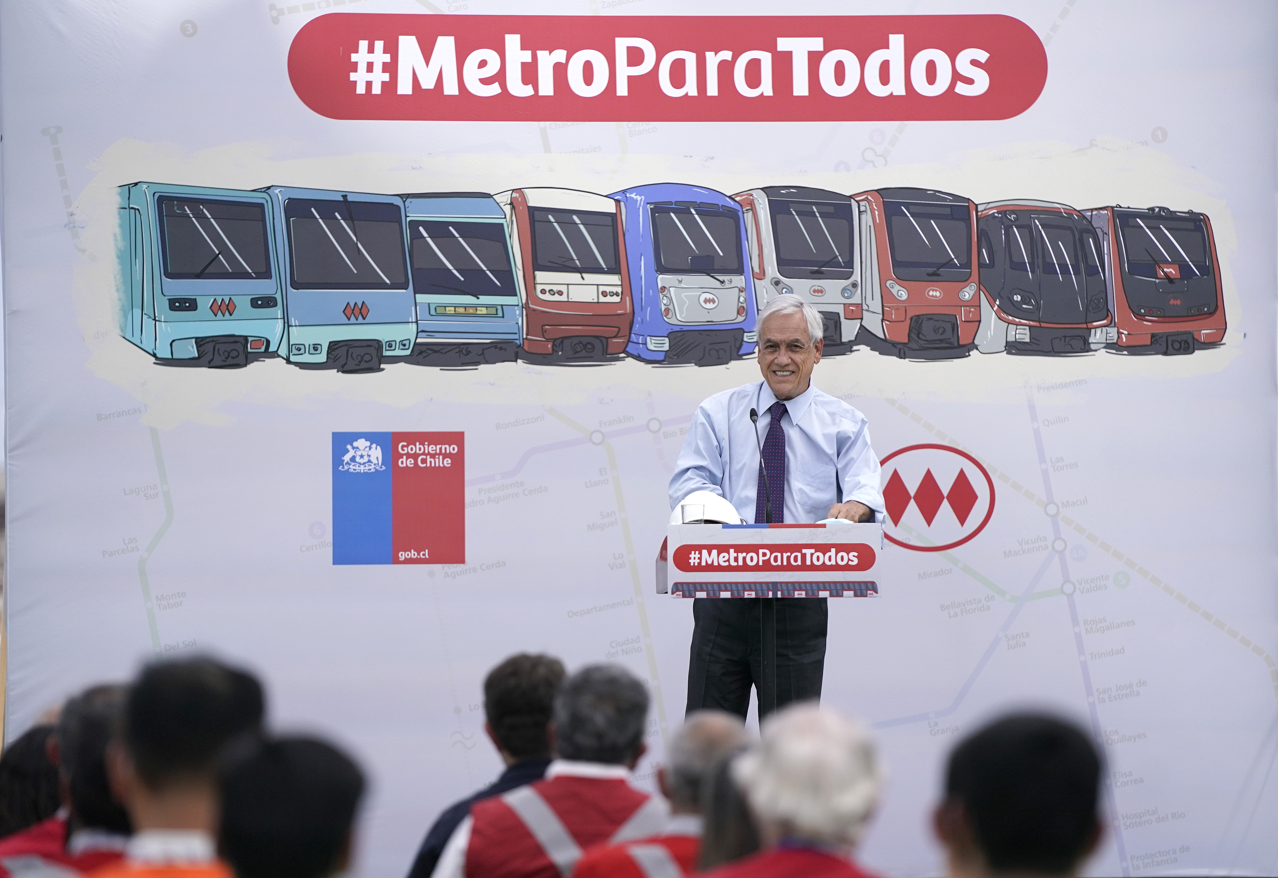 Damos inicio a las primeras obras para la construcción de la Línea 7 de Metro de Santiago
